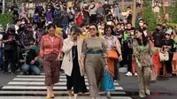 Mayangsari diketahui ikut meramaikan Citayem Fashion Week yang sedang viral disorot masyarakat (https://www.instagram.com/p/CgZKf5cPYEJ/)