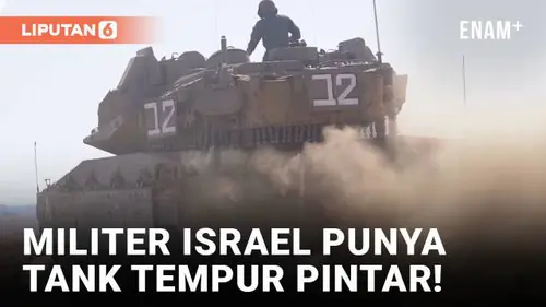 VIDEO: Israel Luncurkan Tank Tempur dengan Kecerdasan Buatan