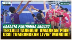 Jakarta Pertamina Enduro Kuasai Lapangan! Megawati Hangestri Jadi Kunci, Hajar Livin Mandiri 3-1!