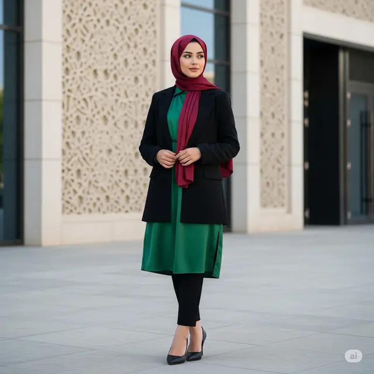 8 Ide Mix and Match Tunik, Blazer, dan Hijab untuk Tampil Elegan di Berbagai Acara