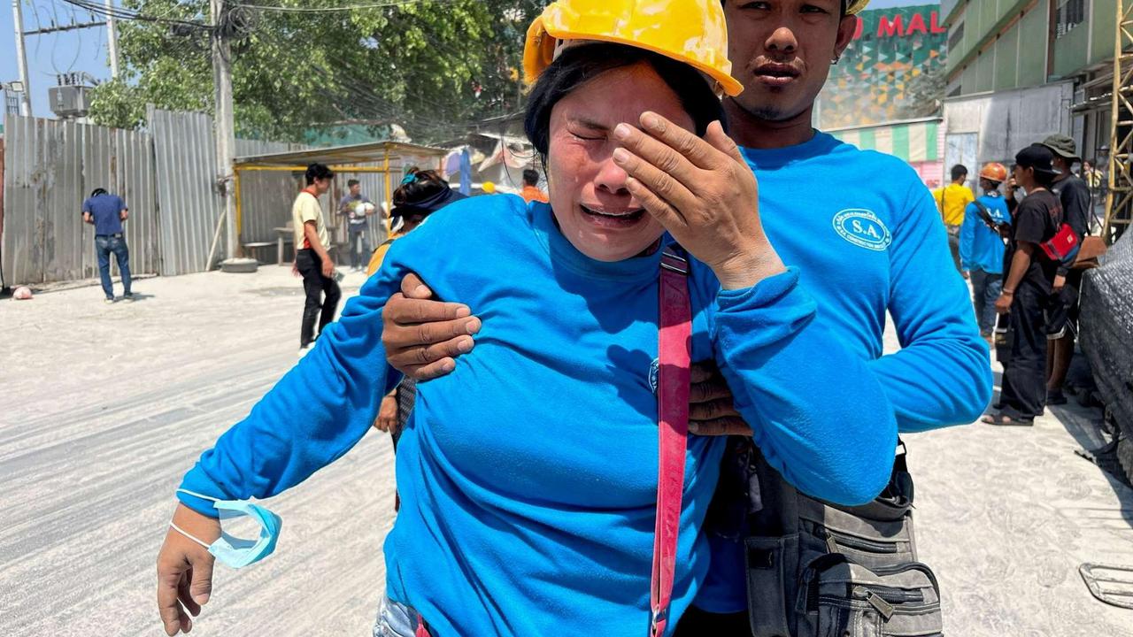 Gedung di Bangkok runtuh akibat gempa Myanmar