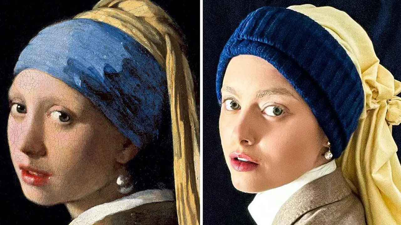 6 Potret Wanita Cosplay Jadi Mirip Lukisan Terkenal, Totalitas Tanpa Batas