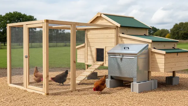 Manajemen Penyimpanan Pakan Ayam yang Aman/Gemini AI