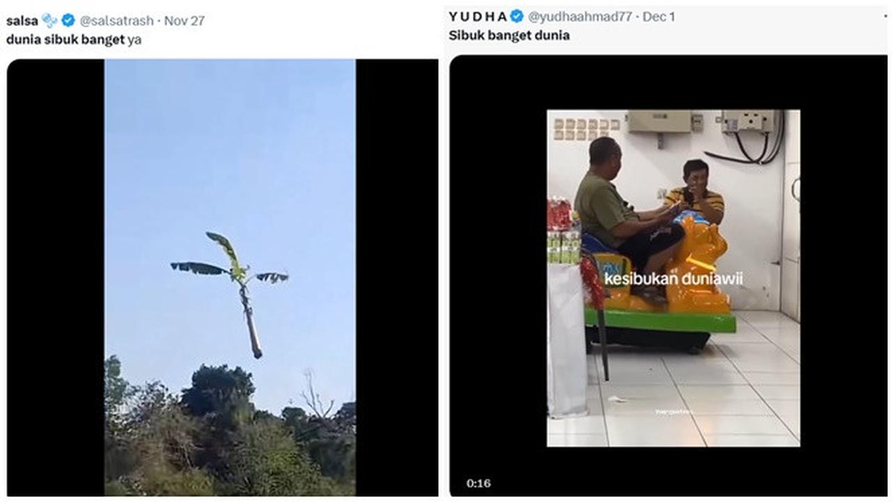 6 Cuitan Netizen 'Dunia Sibuk Banget' Bikin Ngakak, Ada Saja Kejadian Lucu Tiap Hari