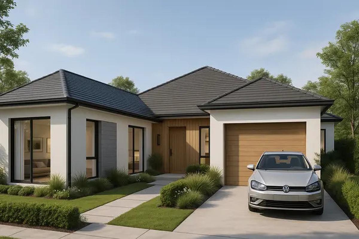 7 Desain Rumah L-Shape dengan 3 Kamar Tidur, Tampilkan Suasana Rapi