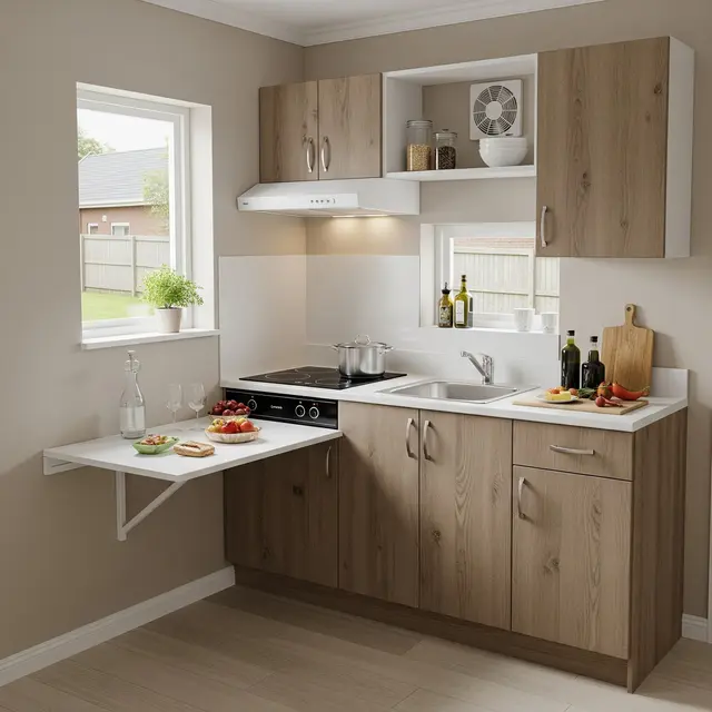 Ide Dapur Mini Multifungsi di Rumah 1 Lantai Budget 7 Juta