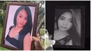 Jika foto keduanya disandingkan, Nayla Purnama dan almarhumah Vina bak pinang dibelah dua. Rambut yang digerai dan kenakan baju tanktop stripes hitam – biru dongker membuat Nayla sangat mirip dengan almarhumah Vina. Tak hanya sekadar busana dan rambut, makeup dan mata belo mantan artis cilik ini juga memengaruhi kemiripannya dengan Vina Cirebon. (Liputan6.com/IG/@nayladpurnama)