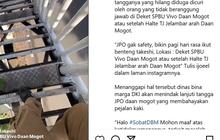 Dinas Bina Marga Buka Suara soal Viral Lantai Besi JPO Daan Mogot Bolong