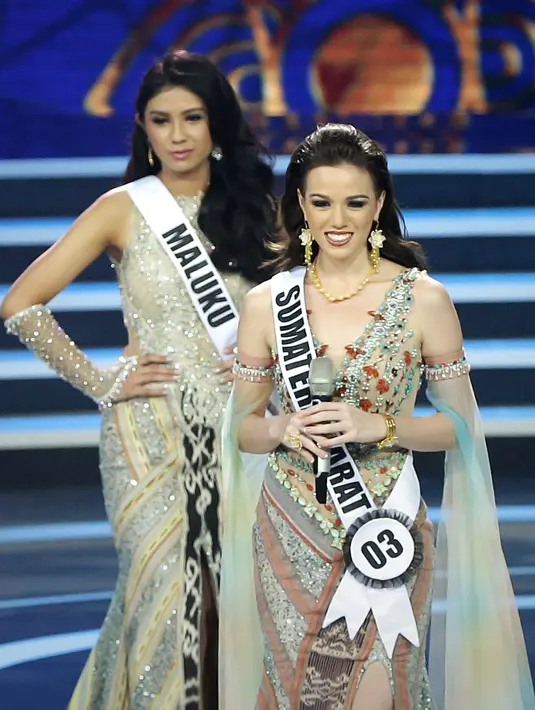 Kalista Iskandar finalis Puteri Indonesia 2020 wakil Sumatera Barat. (Bambang E Ros/Fimela.com)