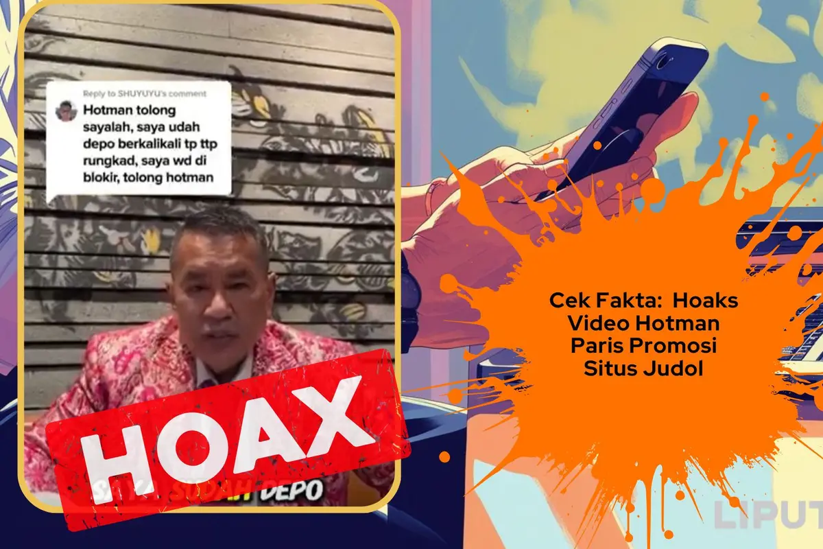 Cek fakta video Hotman Paris promosikan situs judol