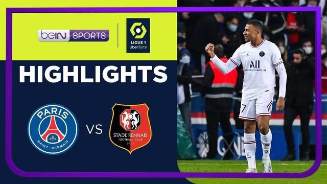 Berita video highlights laga pekan ke-24 Ligue 1 2021/2022, PSG vs Rennes, di mana Kylian Mbappe mencetak gol kemenangan berkat assist Lionel Messi, Sabtu (12/2/2022) dinihari WIB.
