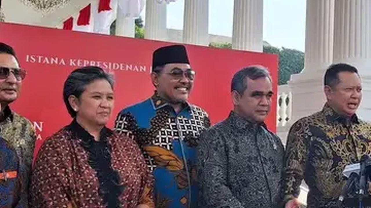 Kelakar Jokowi Kepada Pimpinan MPR Soal Capres-Cawapres: Bisa Dua, Tiga Bahkan Empat Pasang