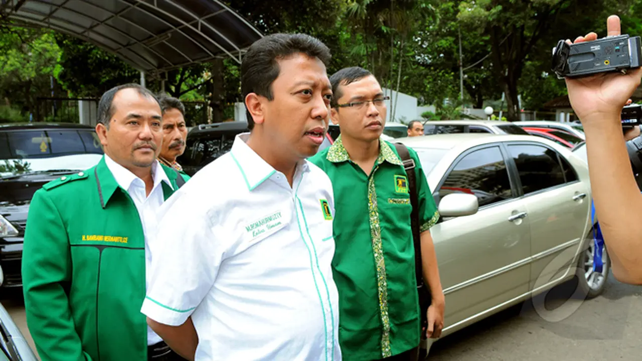 PPP Kubu Romy Datangi Kantor KPU