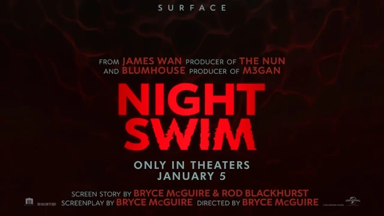 Poster film Night Swim. (Foto: Dok. Atomic Monster/ Blumhouse Productions/ IMDb)