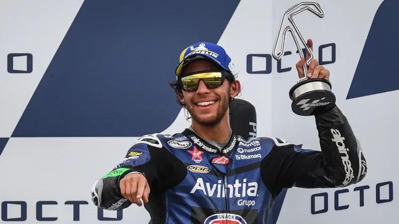 Foto: Berikan Kejutan Besar, Enea Bastianini Naik Podium dengan Motor Gaek di MotoGP San Marino 2021