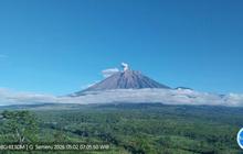 Erupsi Gunung Semeru Dua Kali pada Sabtu Pagi, Kolom Letusan Capai 700 Meter