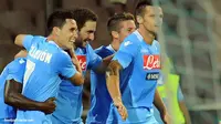 [Full Time] Napoli Bungkam Benfica, Higuain Jadi Penyelamat