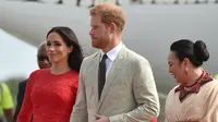 Putri Kerajaan Tonga Sambut Kedatangan Pangeran Harry dan Meghan Markle