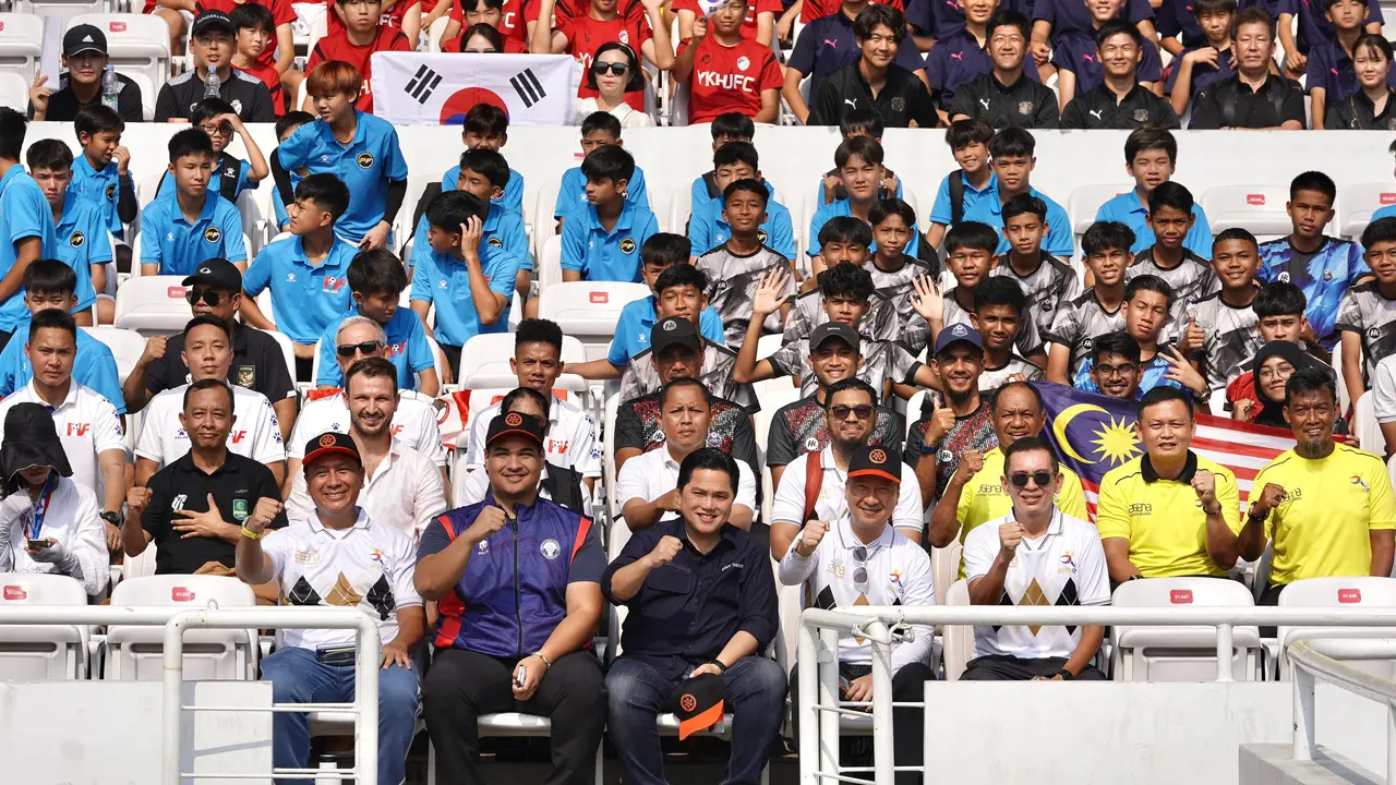 Ketua Umum PSSI pada pembukaan Asiana Cup 2023