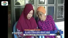 Hingga hari ini, pihak keluarga terus berusaha mencari tahu dan memantau berita tentang data korban gempa di Kota Palu.