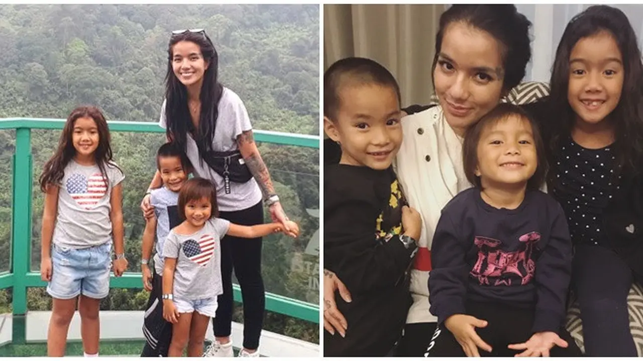 Pernah Jadi Single Parent, Ini 6 Potret Lawas Sheila Marcia Bareng 3 Anaknya