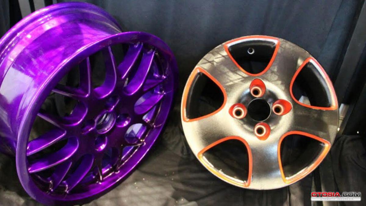Suka Roda Warna Permen, Coba Powder Coating - Berita Otosia.com