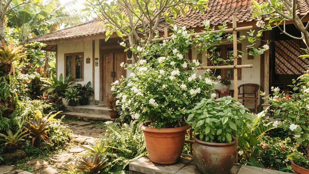 11 Kombinasi Tanaman Hias dan Tanaman Pangan untuk Halaman Rumah yang Cantik dan Produktif