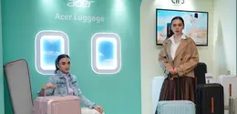 Melihat desain koper rancangan Acer yang ramah lingkungan dan stylish (Acer)