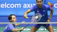 Ganda campuran Indonesia, Tontowi Ahmad/Liliyana Natsir, gagal melangkah ke final Malaysia Terbuka Super Series Premier 2017 di Sarawak, Sabtu (8/4/2017). (Humas PBSI)