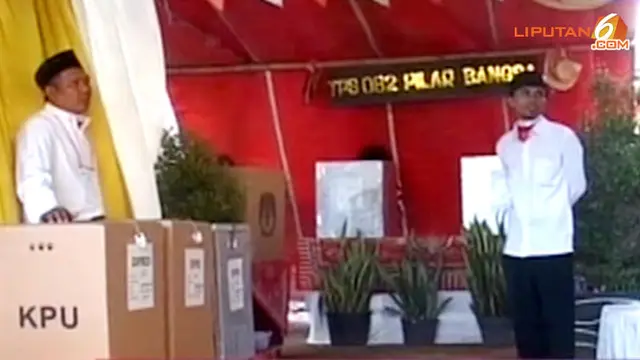 Antusisme Warga Ciptakan TPS-TPS Unik di Berbagai Daerah