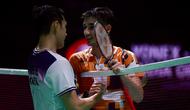 Tunggal putra Indonesia Jonatan Christie lolos ke semifinal India Open 2026 setelah mengalahkan Christo Popov dari Prancis 21-19 dan 21-19 di Indira Gandhi Sports Complex, New Delhi, Jumat (16/1). (foto: PBSI)