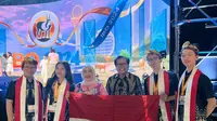 Tiga siswa Indonesia berhasil meraih medali perak di International Biology Olympiad (IBO) ke-35 yang diselenggarakan di Astana, Kazakhstan. (KBRI Astana)