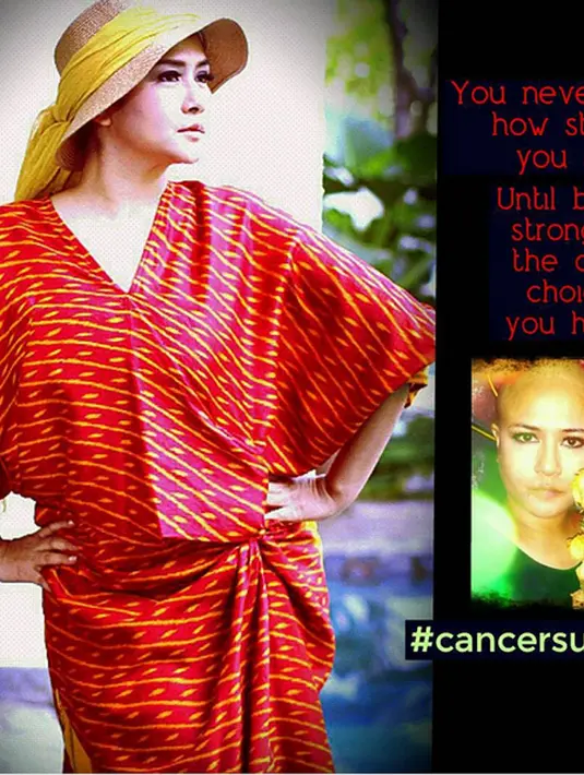 Kondisi kanker yang susah di tebak, membuat Ria menjalani kemoterapi. Guna menjaga agar sel kanker dalam tubhnya tidak lagi menyerang. Ia menilai bahwa kondisi para penderita kanker satu sama lain berbeda. (Instagram/riairawan)