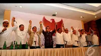 Tim Koalisi Merah Putih mengadakan Press Conference menanggapi keputusan MK, Jakarta, Kamis (21/8/2014) (Liputan6.com/Andrian M Tunay)