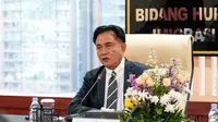 Menteri Koordinator Bidang Hukum, HAM, Imigrasi dan Pemasyarakatan (Menko Kumham Imipas) Yusril Ihza Mahendra. (Istimewa)