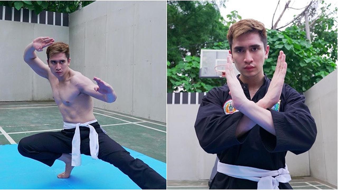 6 Potret Gaya Verrell Bramasta Latihan Pencak Silat, Curi Perhatian