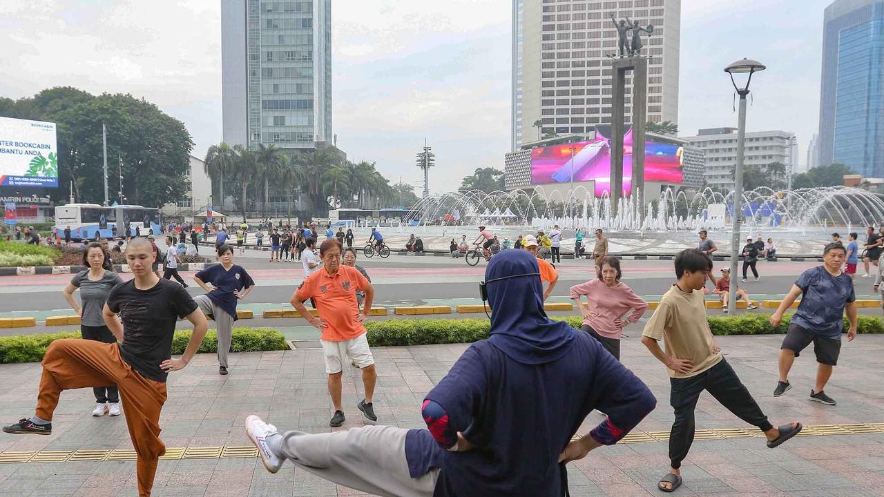FOTO: Car Free Day Jakarta Tetap Diadakan Selama Ramadhan, tapi Hanya untuk Olahraga