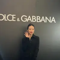 Mun Ka Young hadiri pembukaan toko Dolce & Gabbana Beauty di Jakarta. [Fimela/Hilda Irach].