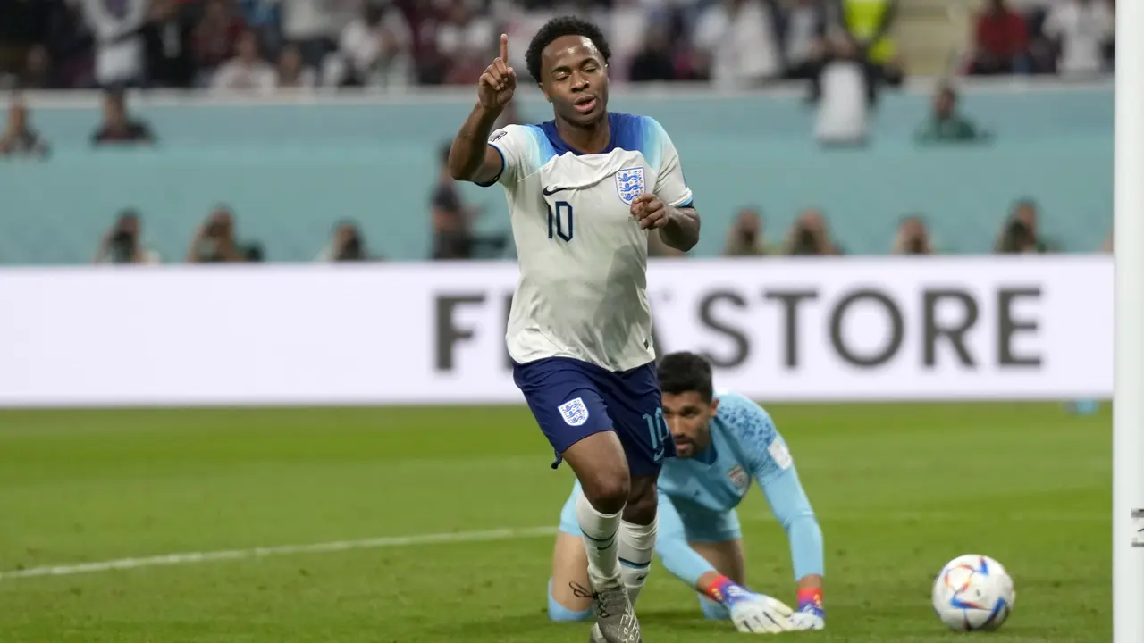 Foto: Aksi Berkelas Timnas Inggris Sukses Hancurkan Iran di Laga Pembuka Grup B Piala Dunia 2022