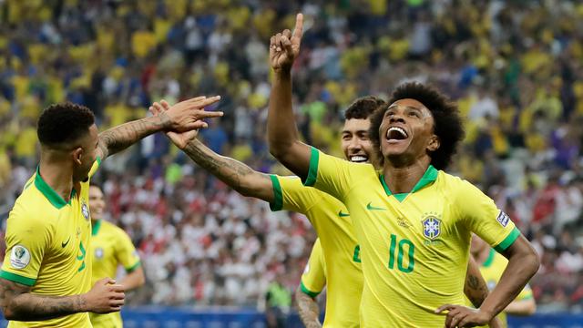 Bantai Peru, Brasil Lolos ke Perempat Final Copa America 2019