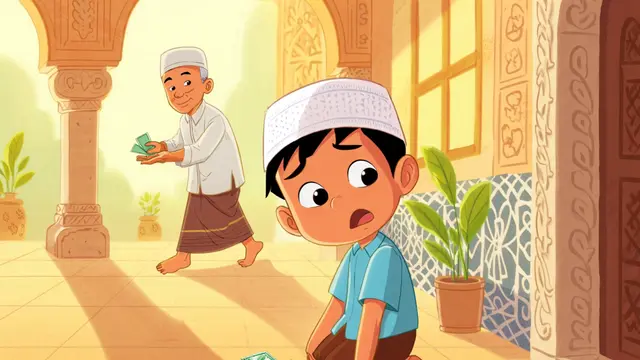 Cerita Anak Islami tentang Akhlak (Foto: Reve Art AI)