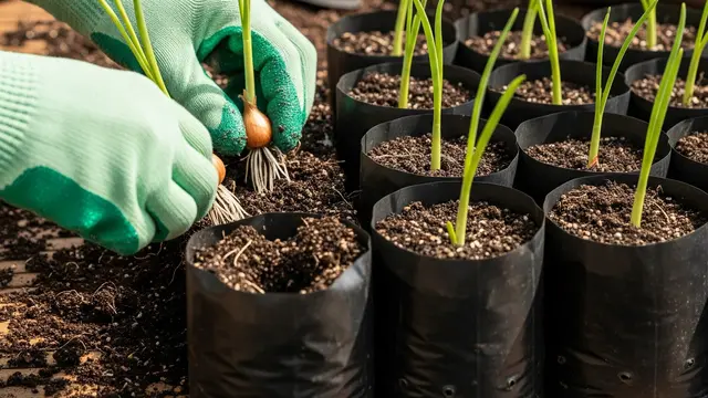 Menanam Bawang Merah di Polybag