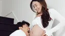 <p>Dia minta warganet untuk memberi saran nama bayi. "Kita tunggu di bulan November 2024 ini.. tapi enaknya namanya apa rek? Jang apa..?" (Foto: Instagram/ hansoljang110)</p>