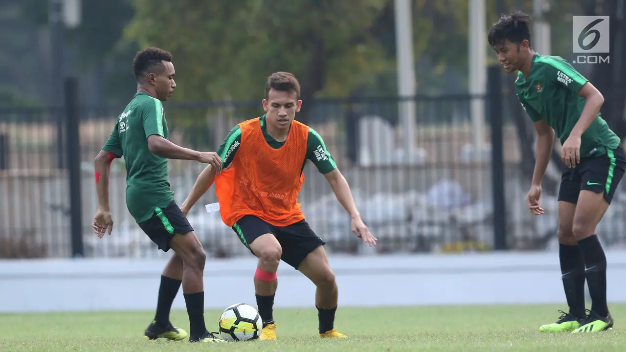 Hadapi Chinese Taipei, Timnas Indonesia U-19 Matangkan Latihan