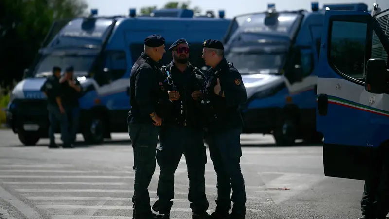 Pengamanan Ketat Lokasi KTT G7 di Bari Italia