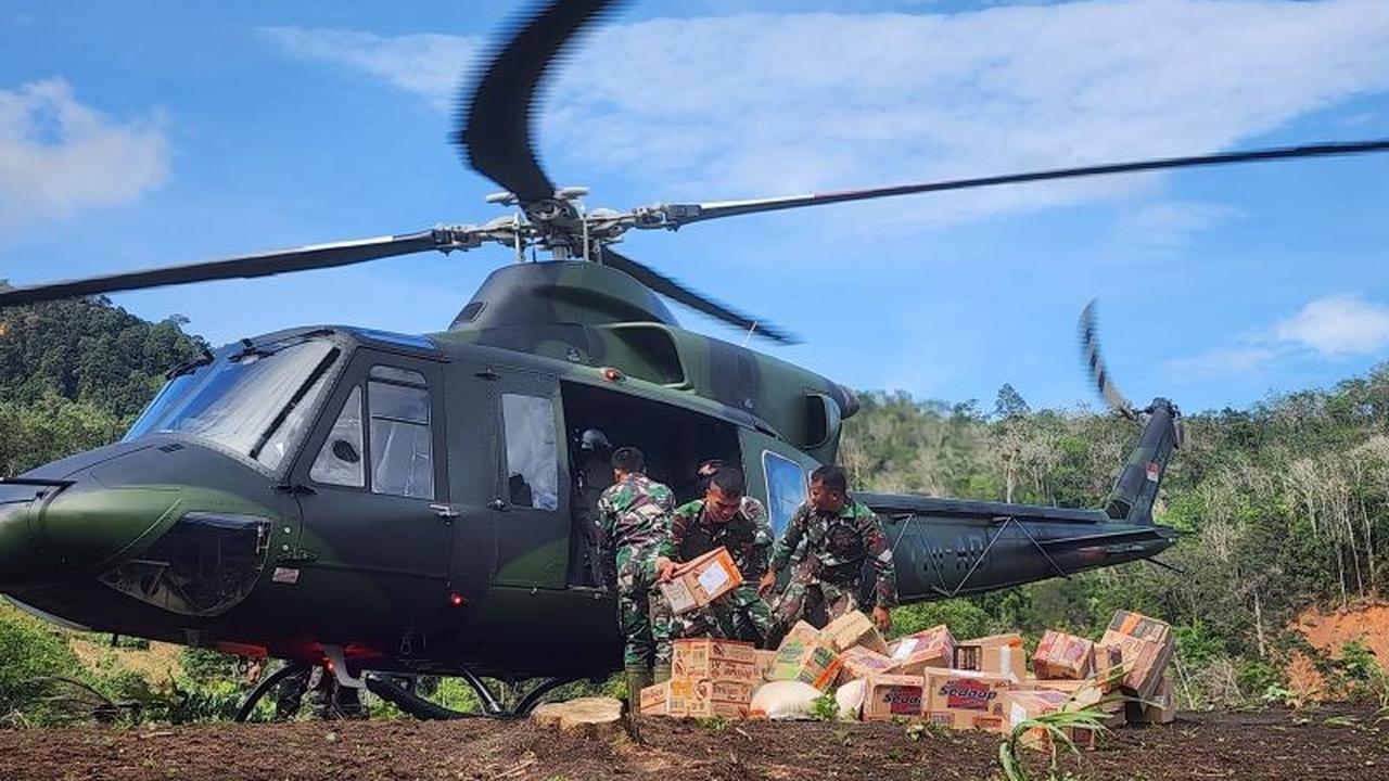 TNI Kerahkan Helikopter, Percepat Bantuan Militer Sumatera Utara Pascabencana