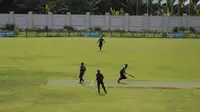 Venue kriket PON 2020 Papua, di Lapangan Cricket Doyo Baru, Jayapura, Sabtu (25/9/2021), dikutip dari gerakita.