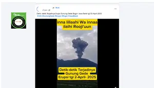 Ragam Hoaks Terkait Gunung Meletus, Simak Faktanya