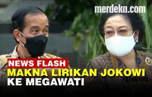 VIDEO: Jokowi Langsung Melirik Saat Megawati Bicara Soal Tangis, Kurus dan Bully