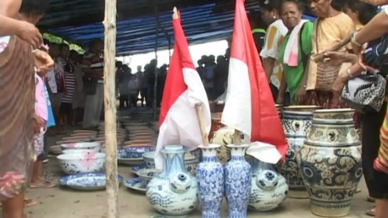 Mengenal Ararem, Tradisi Mengantar Maskawin di Suku Biak